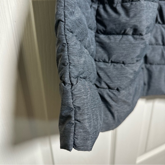 Torrid Long Hooded Longline Puffer Jacket Plus Size 3 3X Winter Gray Outdoor - Picture 10 of 16